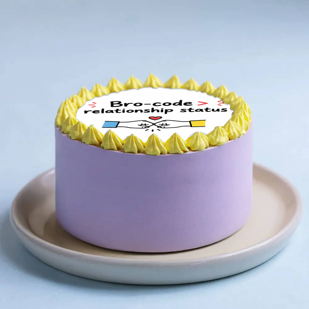 Bro code Bento Cake