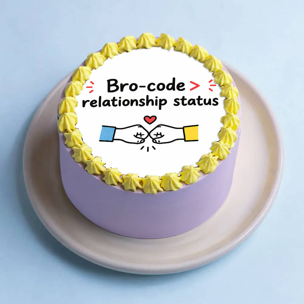 Bro code Bento Cake