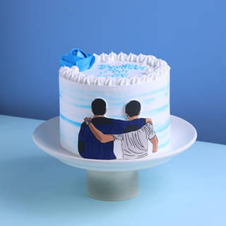 Brother's Day Cake with Rose Online
