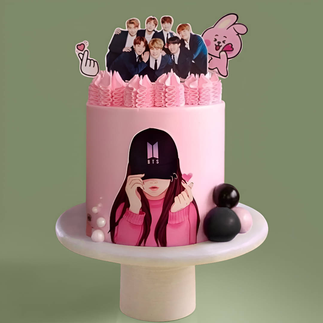 BTS Fangirl Cake