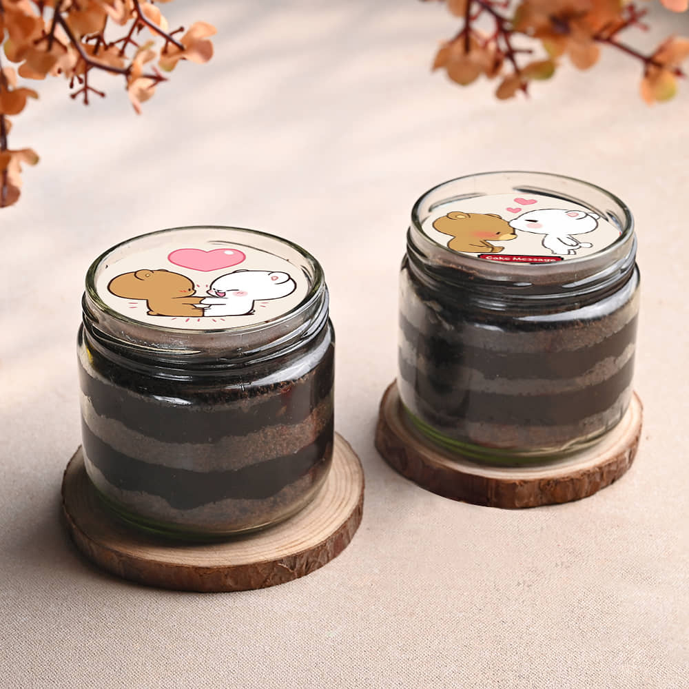 Order Bubu Dudu Love Two Choco Jar Cakes