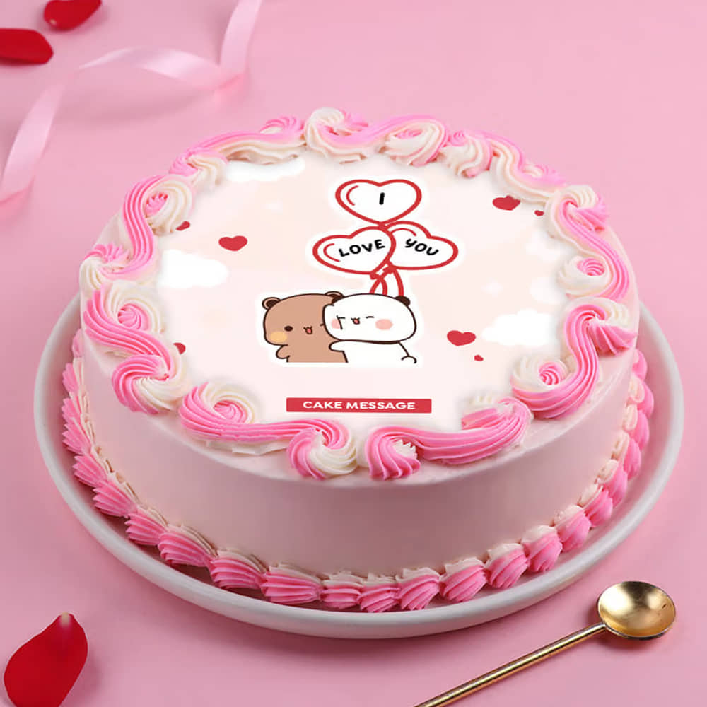 Bubu Dudu Valentine Cake Bubu Dudu Valentine Cake