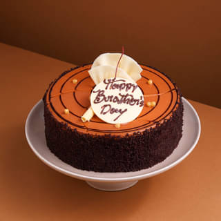 Butterscotch Crunch Brothers Day Cake