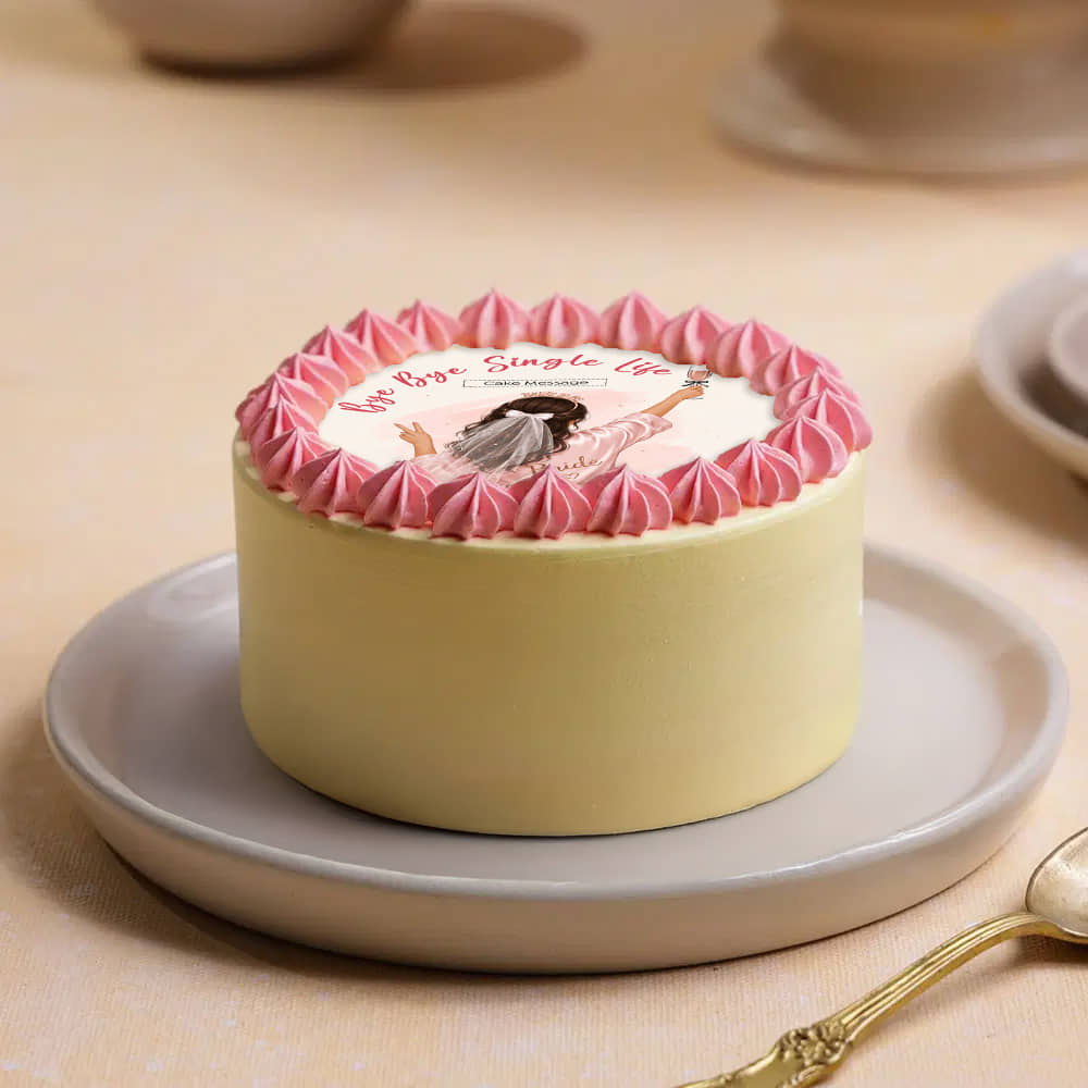 Bye Single Life Bride To Be Bento Cake