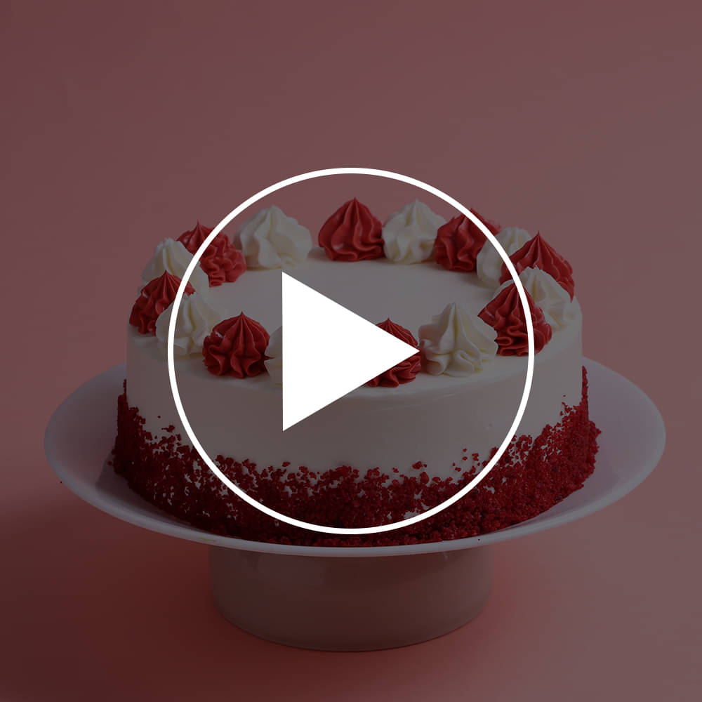 Classic Red Velvet Cream Cake