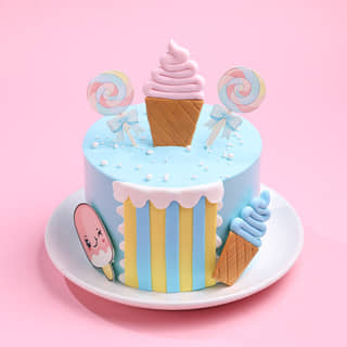 Candy Carnival Cake Candy Carnival Cake