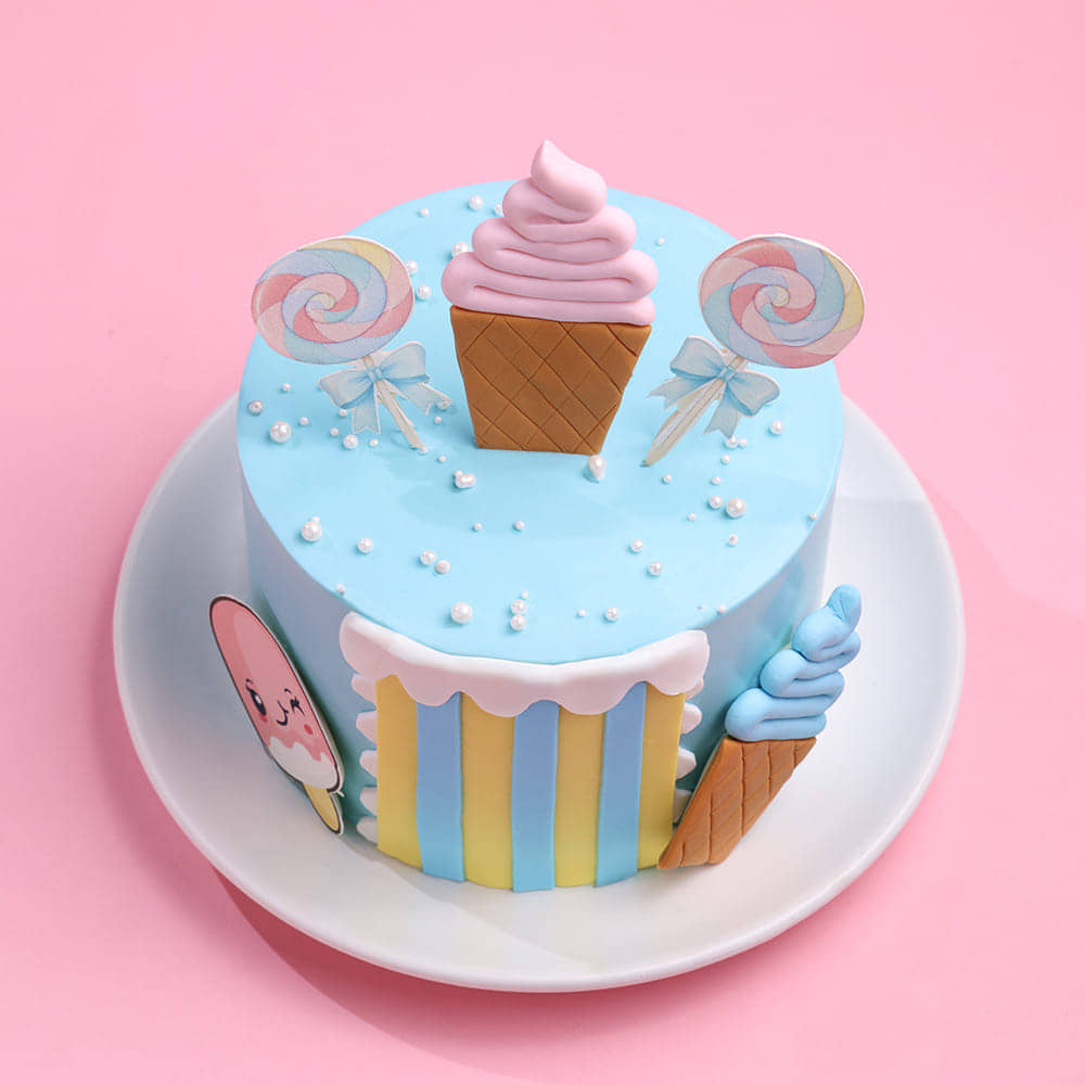 Candy Carnival Cake