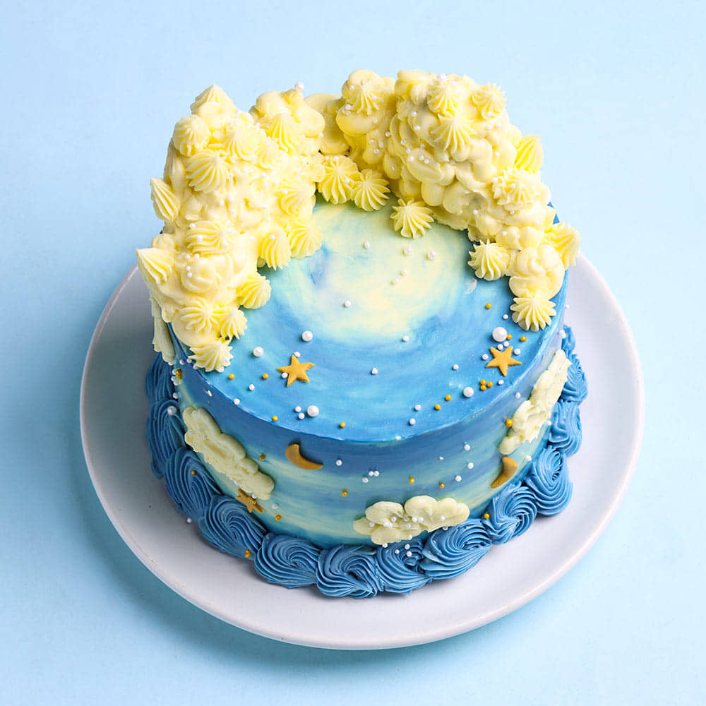 Celestial Cloud Cake
