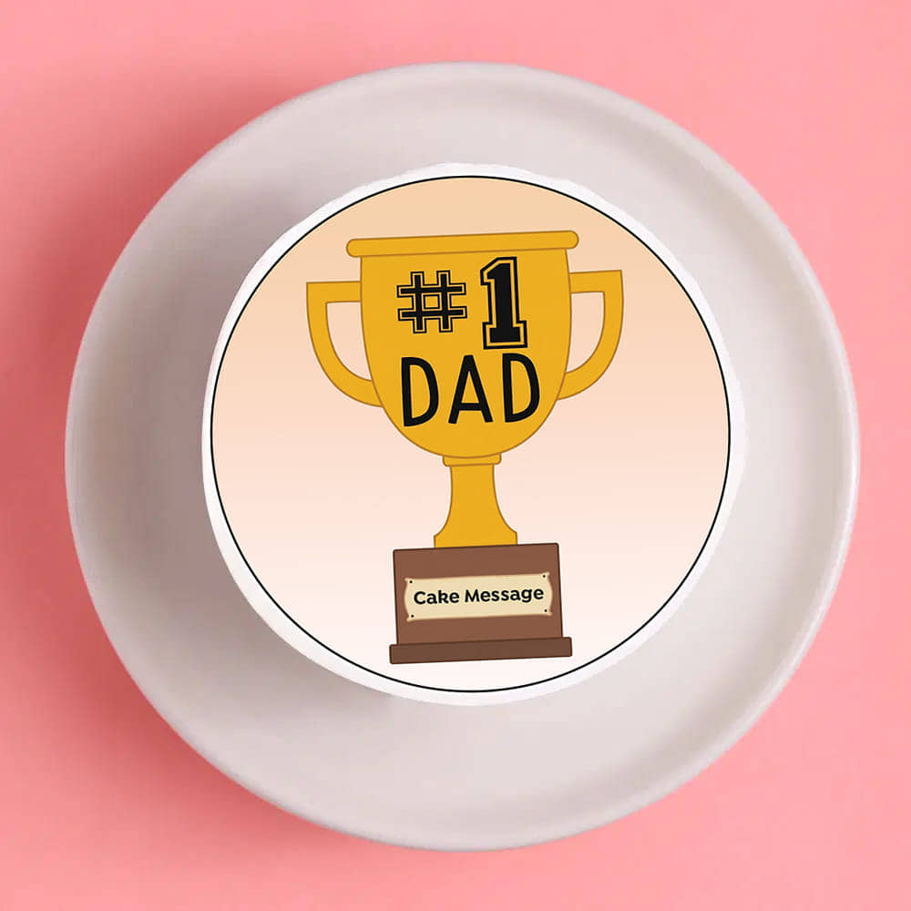 Champion Dad Bento Cake