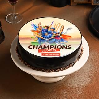 Champions Trophy Cake