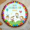 Childrens Day Cute Delicious Photo Cake