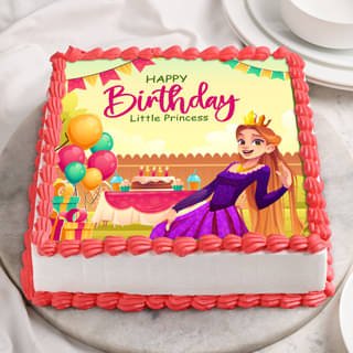 Buy Charming Princess Birthday Cake