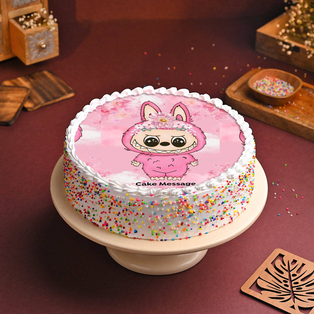 Cheeky Labubu Doll Cake