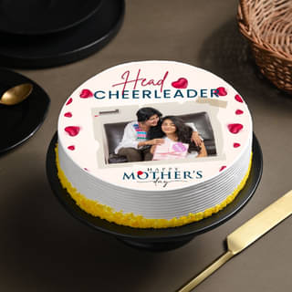 Mom Photo Cake - Celebrating with Love and Joy
