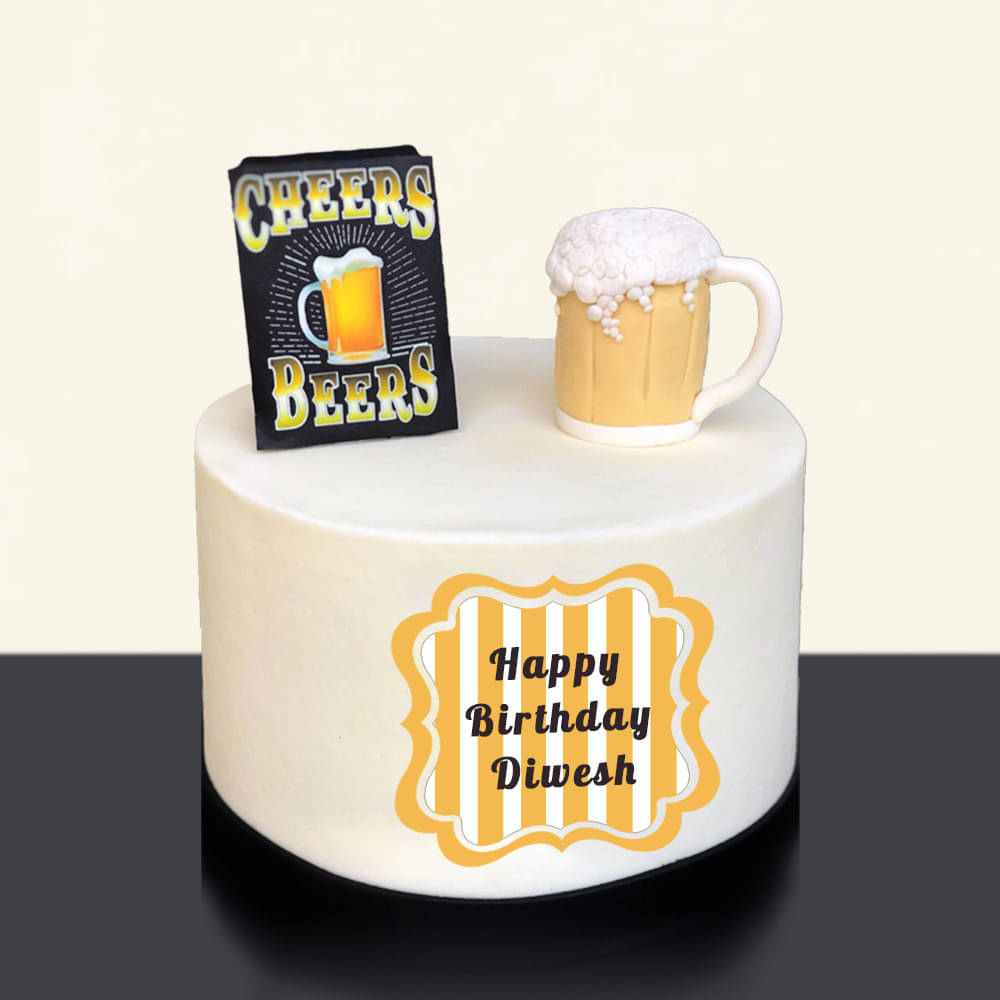 Update more than 73 beer lover birthday cake best
