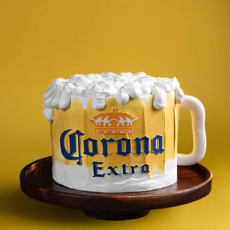 Cheers Beer Mug Cake