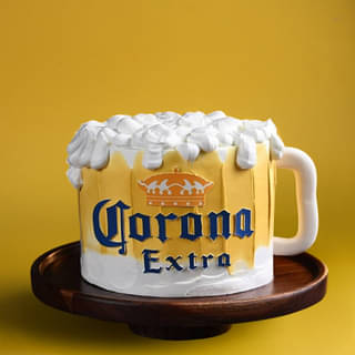 Cheers Beer Mug Cake