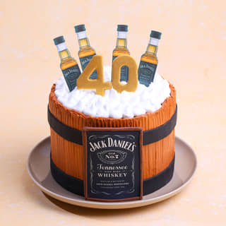 Cheers To Forty Beer Cake Cheers To Forty Beer Cake