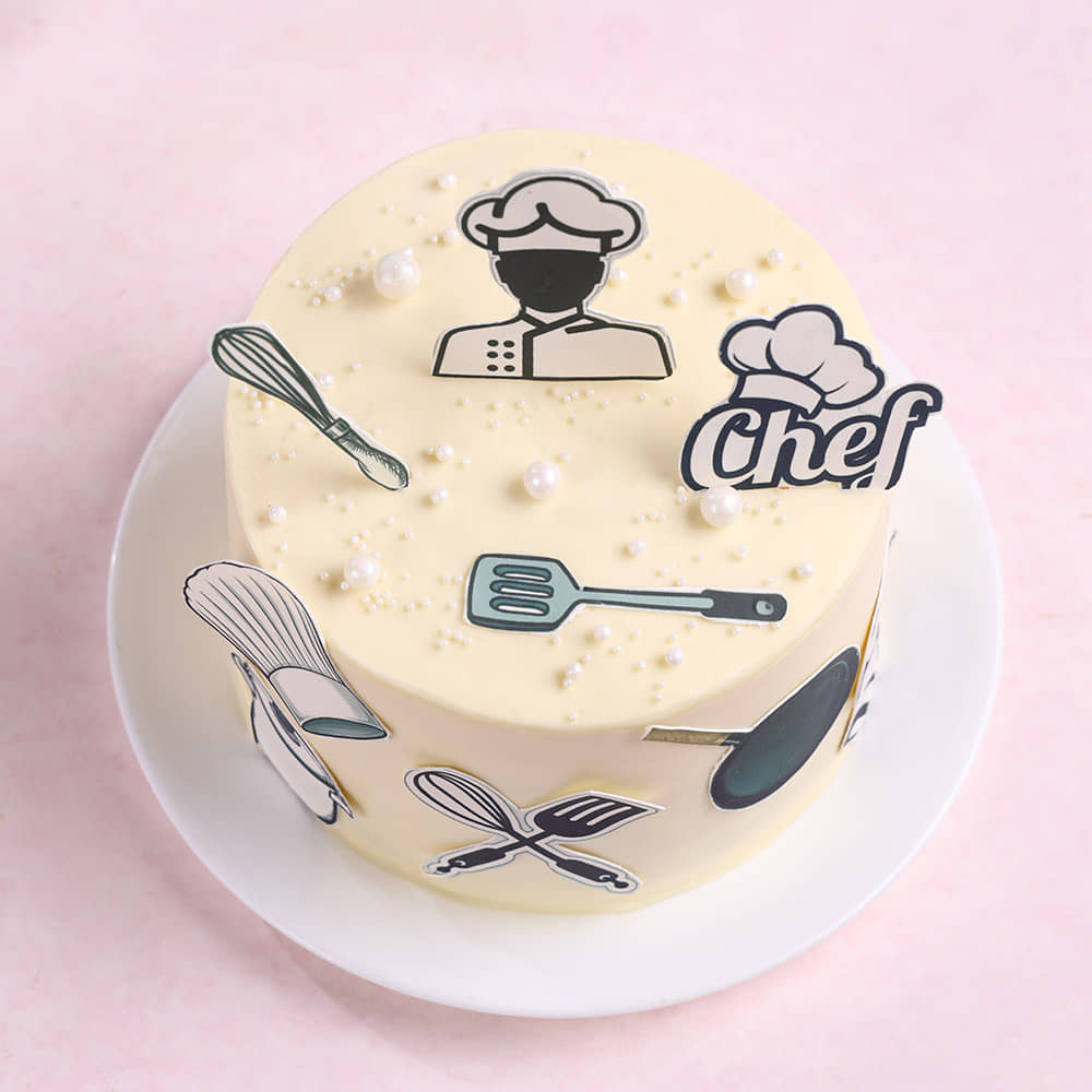 Chef At Work Cake