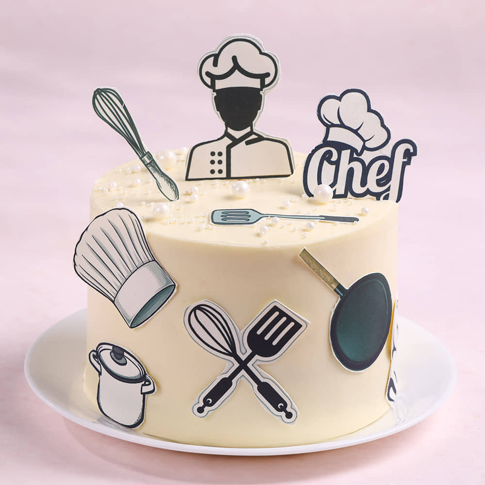 Chef At Work Cake