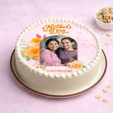 Front View: Personalised Mothers Day Cake