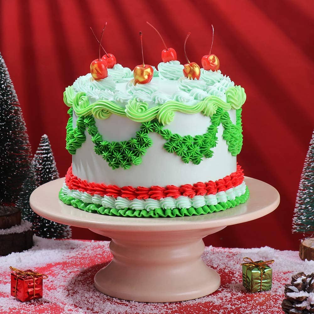 Cherry N Swirls Theme Cake Cherry N Swirls Theme Cake