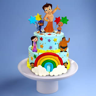 Chhota Bheem N Friends Cake