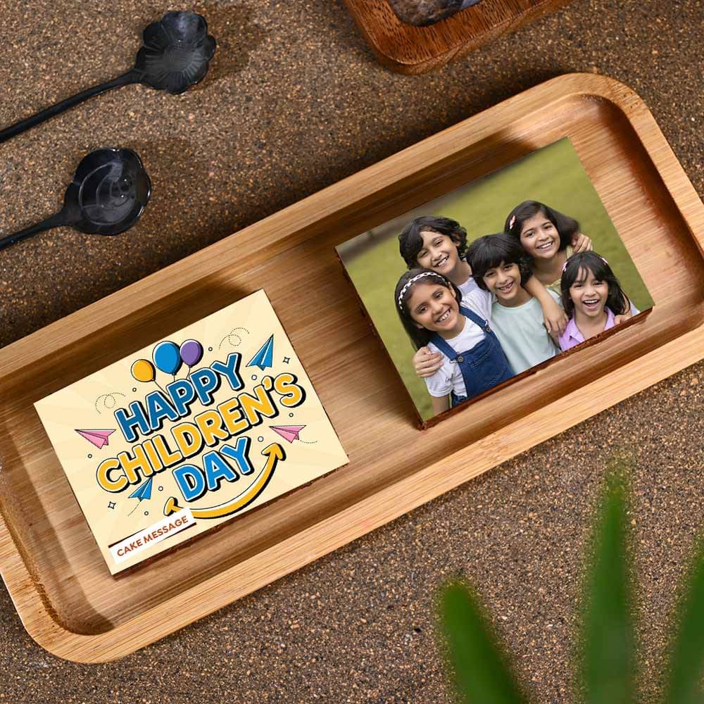 Childrens Day Personalised Choco Walnut Brownies