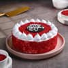 Childrens Day Red Velvet Cake