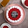 Childrens Day Red Velvet Cake