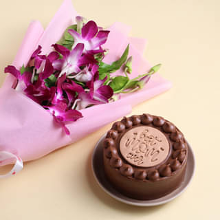Choco Bento Cake N Blooming Joy For Mom