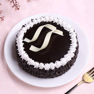 Top View of Choco Chip Cake