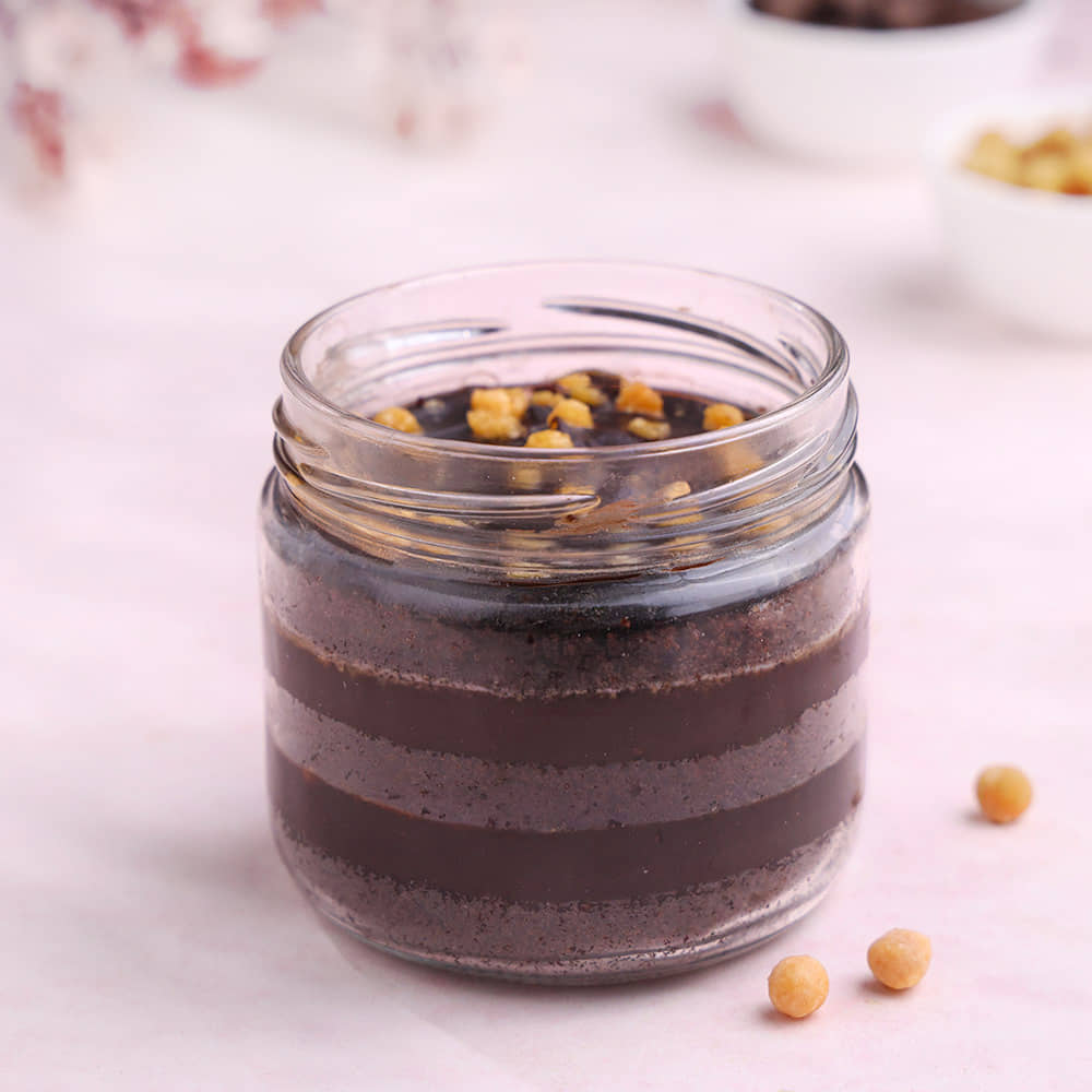 Top View of Choco Crunch Jar