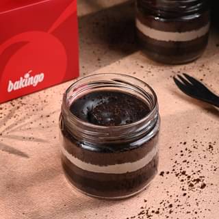 Choco Mud Jar Cake