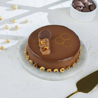 Nutella Hazelnut Chocolate Cake