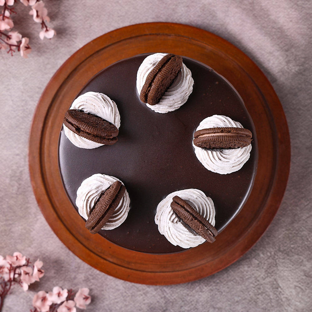 Choco Oreo Love You Maa Cake