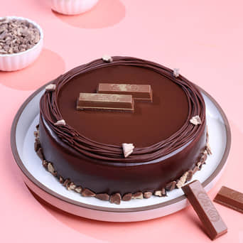 Choco Truffle Cake Made With KitKat Choco Truffle Cake Made With KitKat