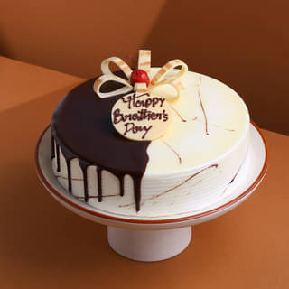 Choco Vanilla Brothers Day Cake