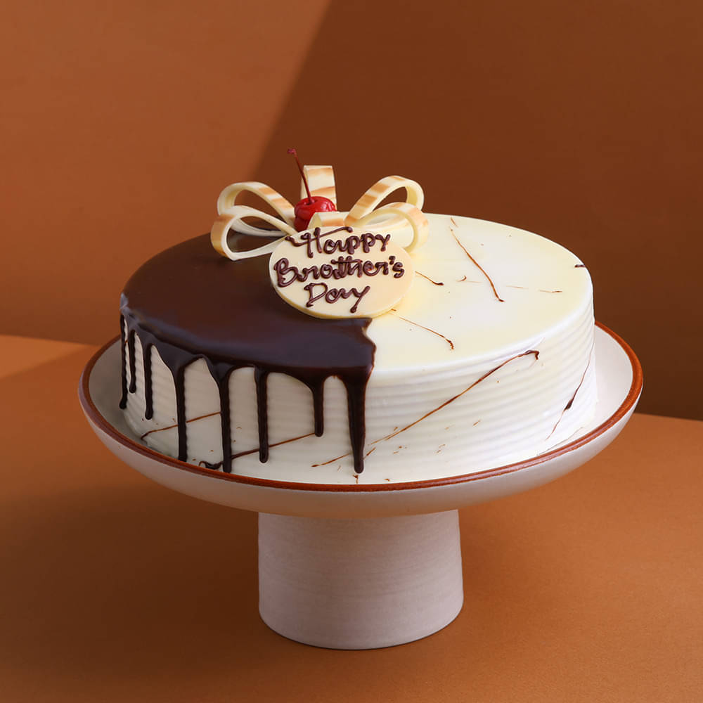 Choco Vanilla Brothers Day Cake