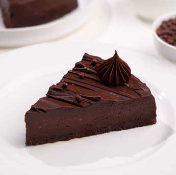 Chocolate Cheesecake Slice