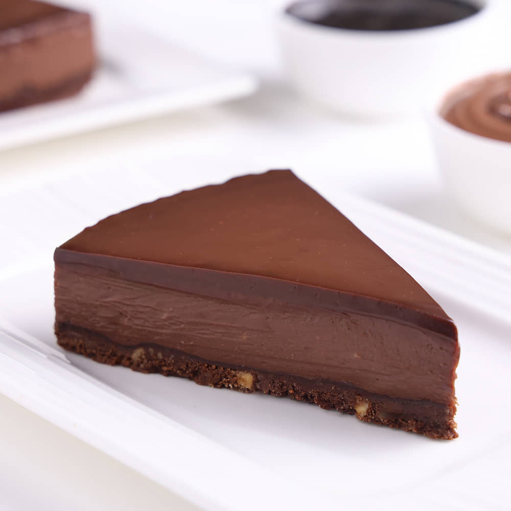 Chocolate Cheesecake Slice