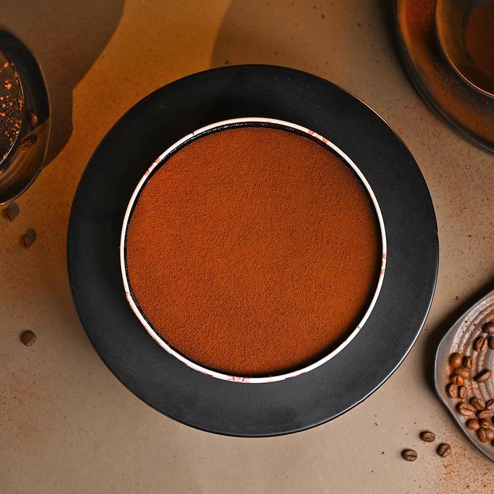 Top View Chocolate Cream Dream Cake