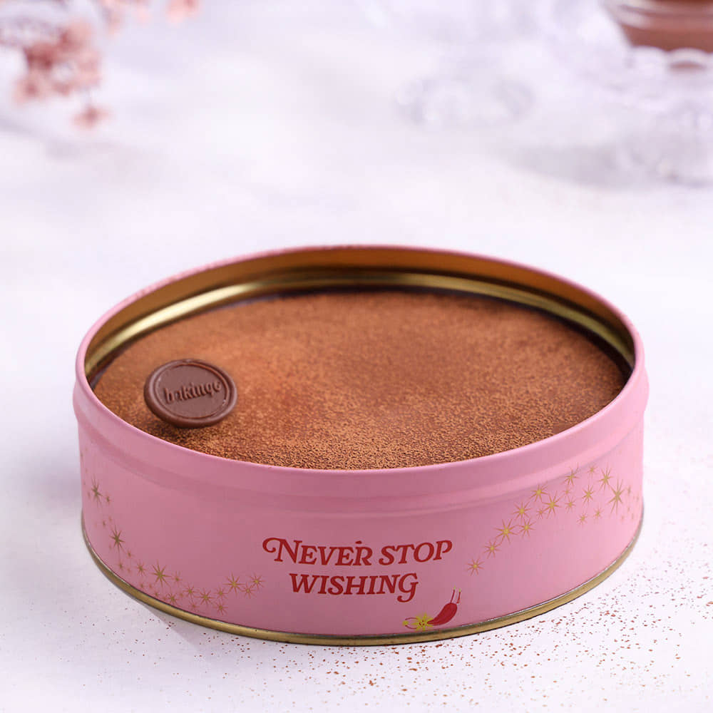 Front View Chocolate Cream Dream Cake