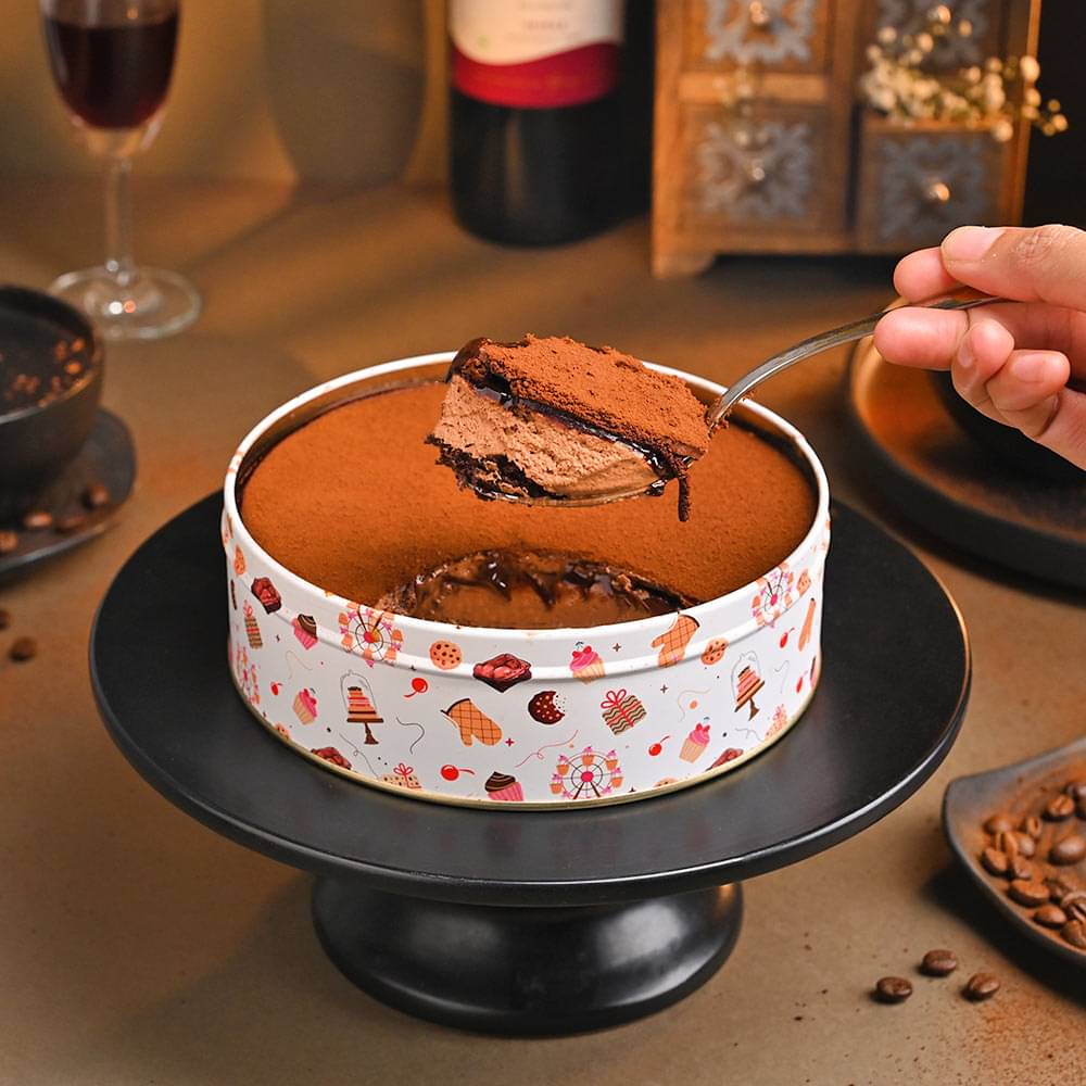Front View Chocolate Cream Dream Cake