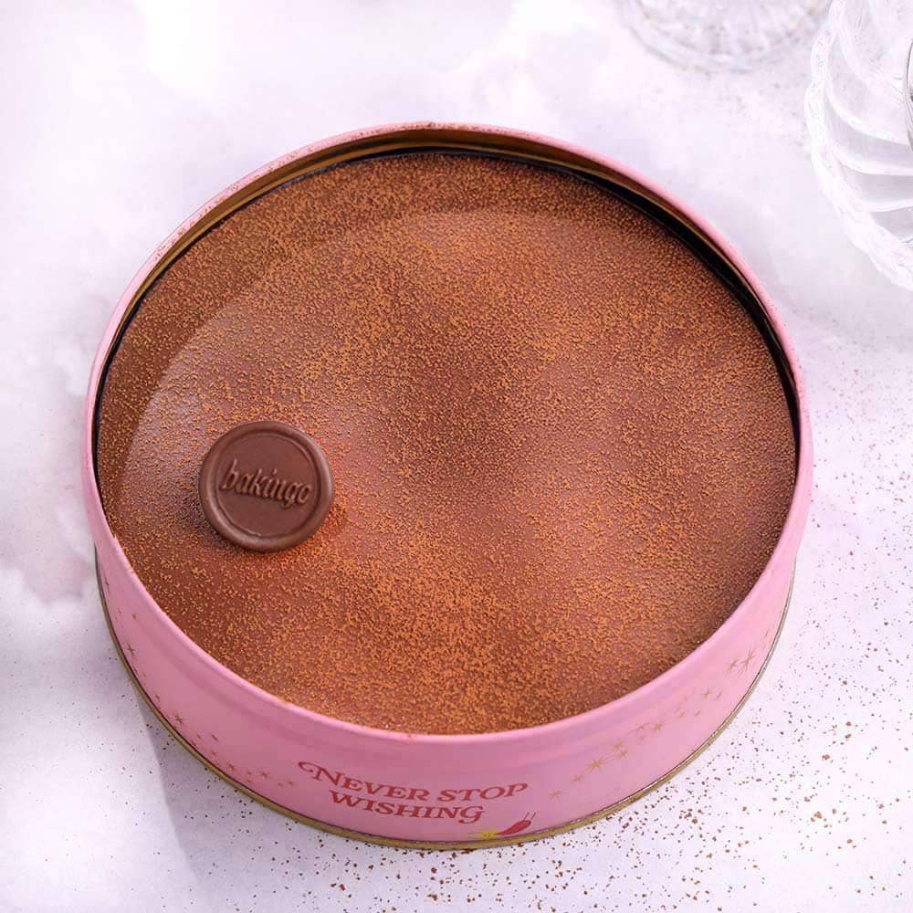 Top View Chocolate Cream Dream Cake