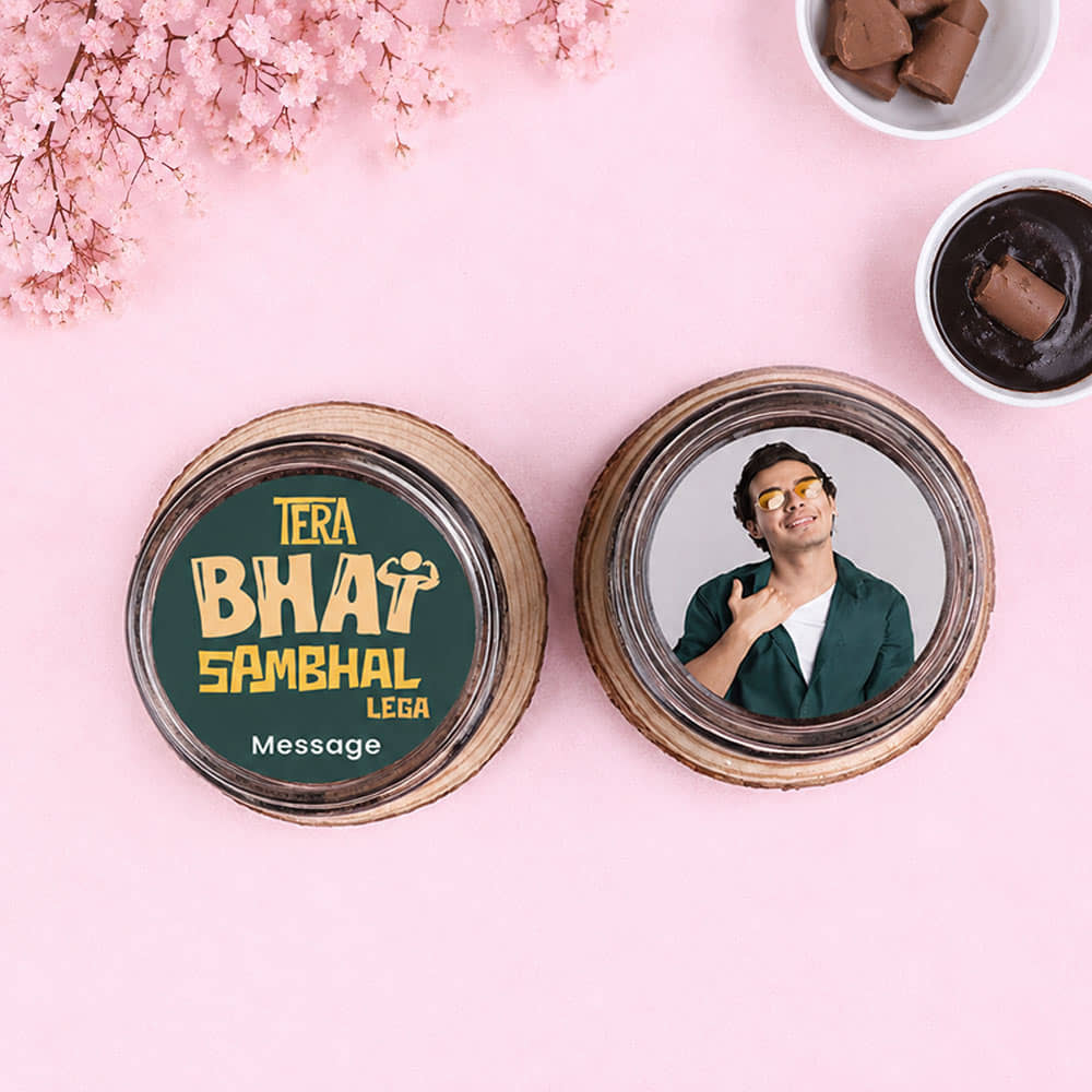 Chocolate Jar Cake Duo For Bro