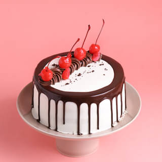 Chocolate N Cherries Black Forest Drip Cake