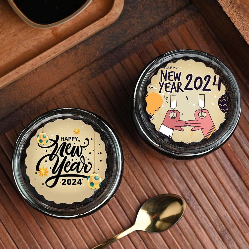 New Year Jar Cakes