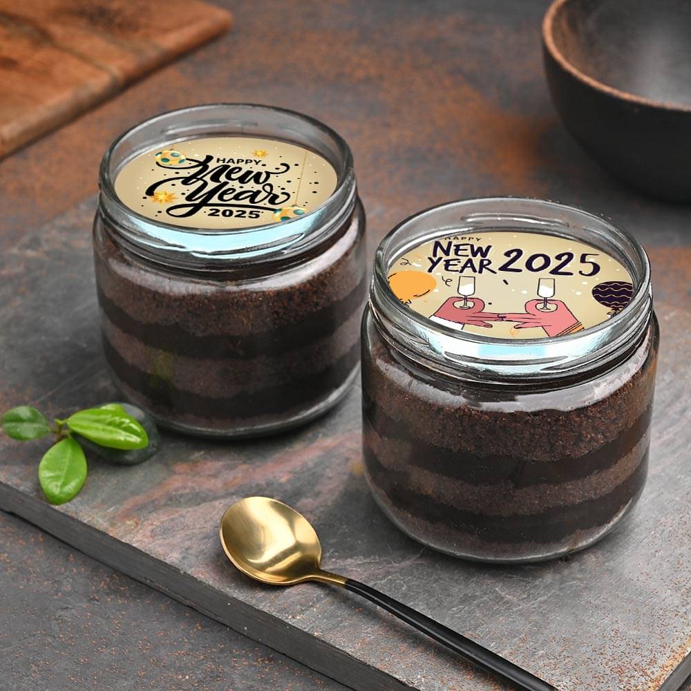 New Year Jar Cakes