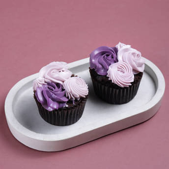 Chocolate Rosette Cupcakes